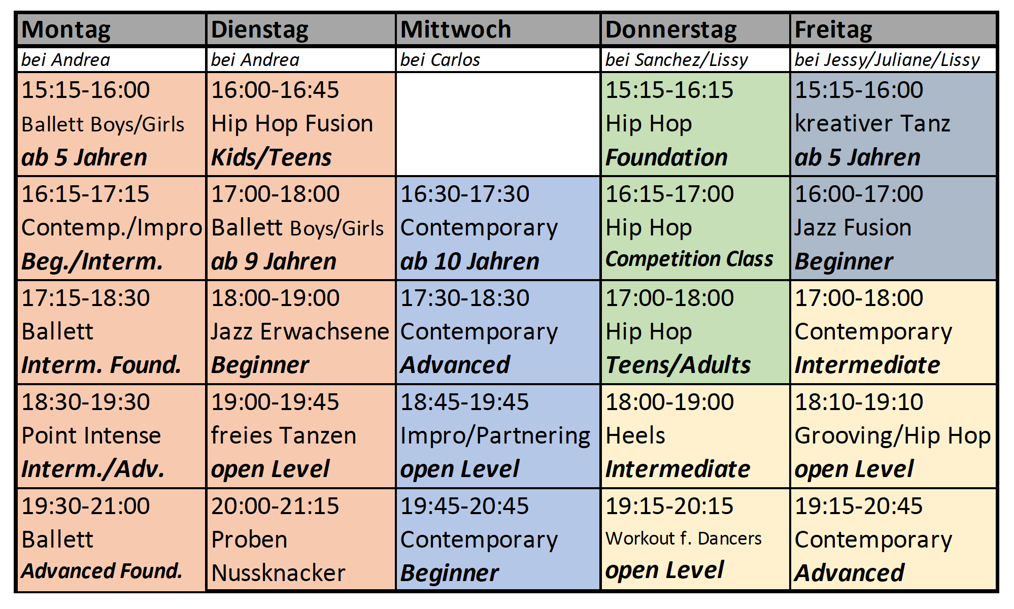 Stundenplan
